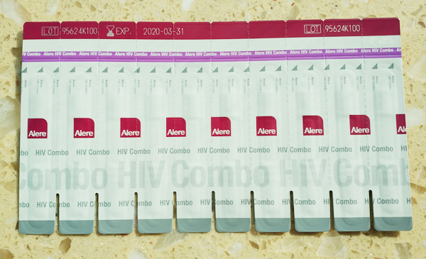 雅培艾滋病4代检测试纸